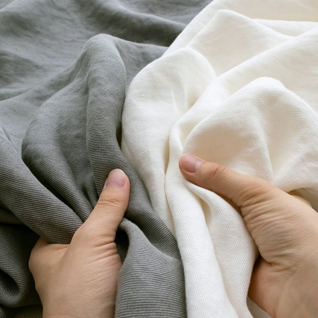 肉厚で弾力のあるしなやかな風合いの表情の写真