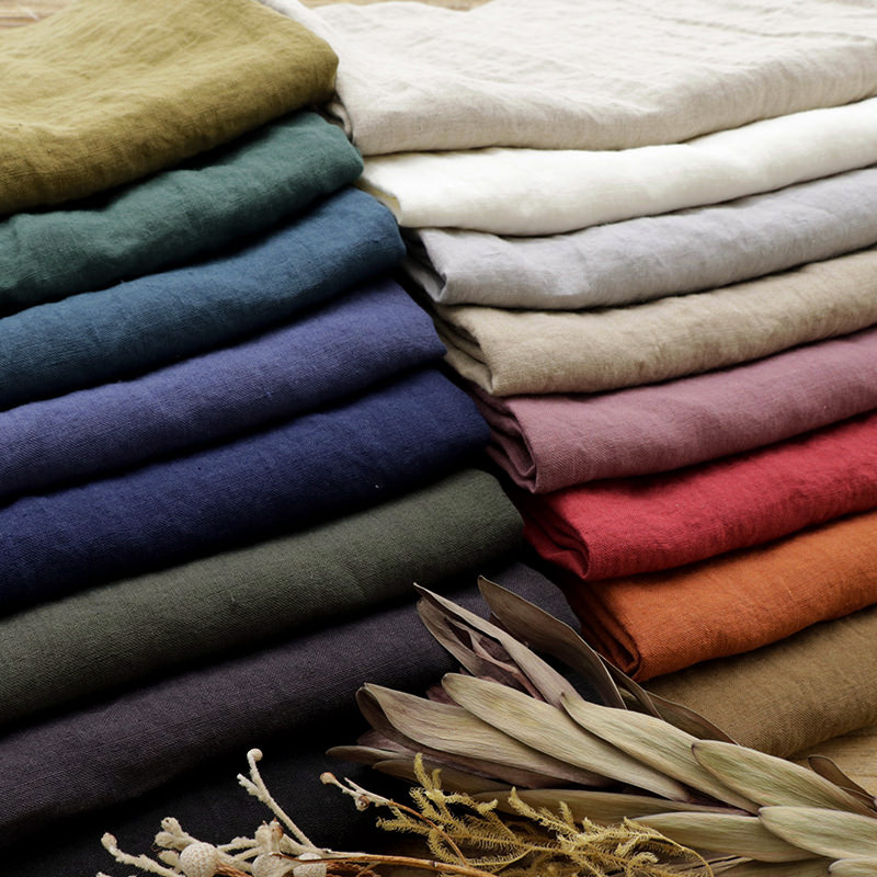 ワイド幅ベルギーリネン40番手