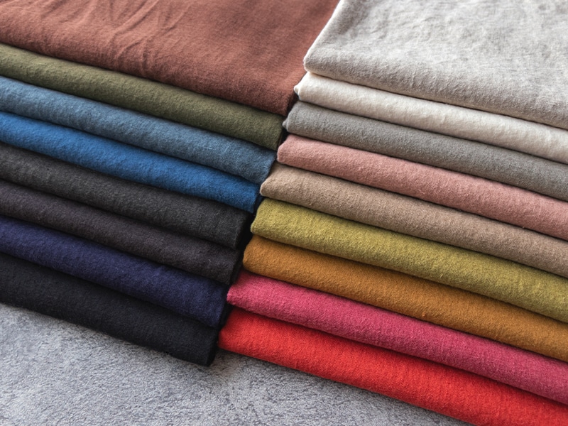 ベルギーリネン25番手リュードバックハーフ両面起毛