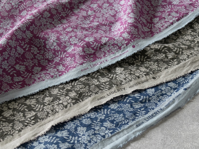 リバティプリントリネン