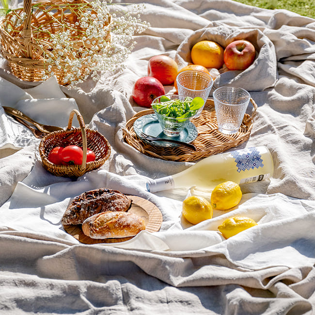 生地の森 洗いこまれたベルギーリネン