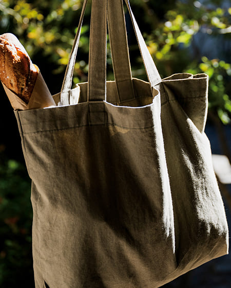 生地の森 コットンキャンバスリュードバックハーフ