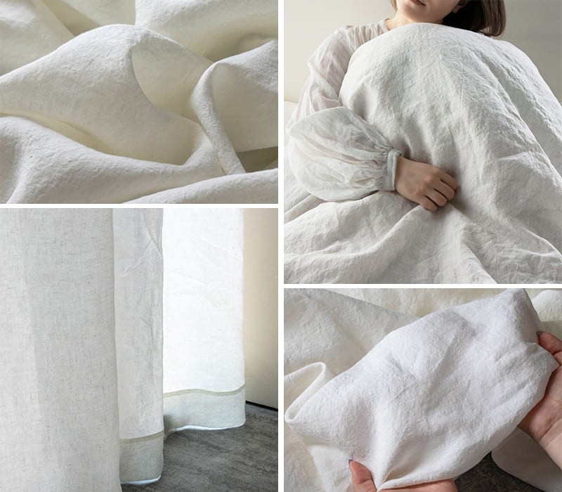 生地の森 リノブランシェ 2m販売 広幅140cm