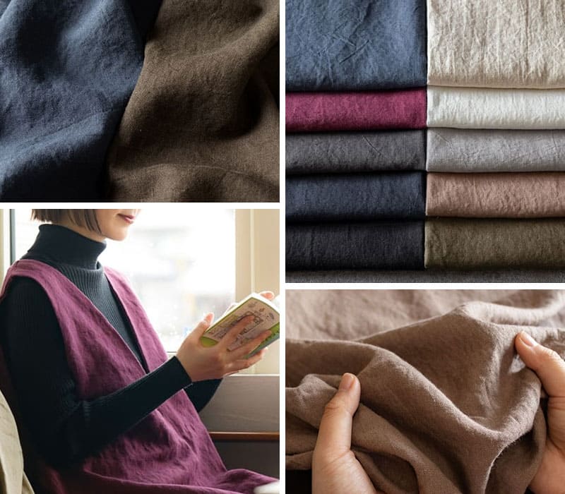 生地の森 スペシャルバリューセール商品 ワイド幅ラミーリネン25番手