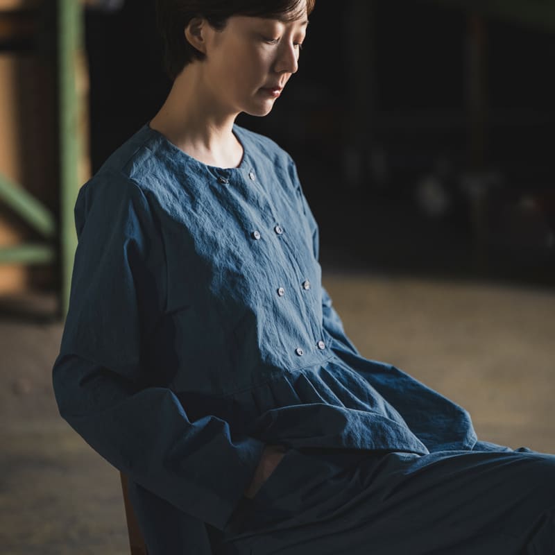 生地の森の春におすすめのコットンリネン生地 綿麻ダンプダメージダイド