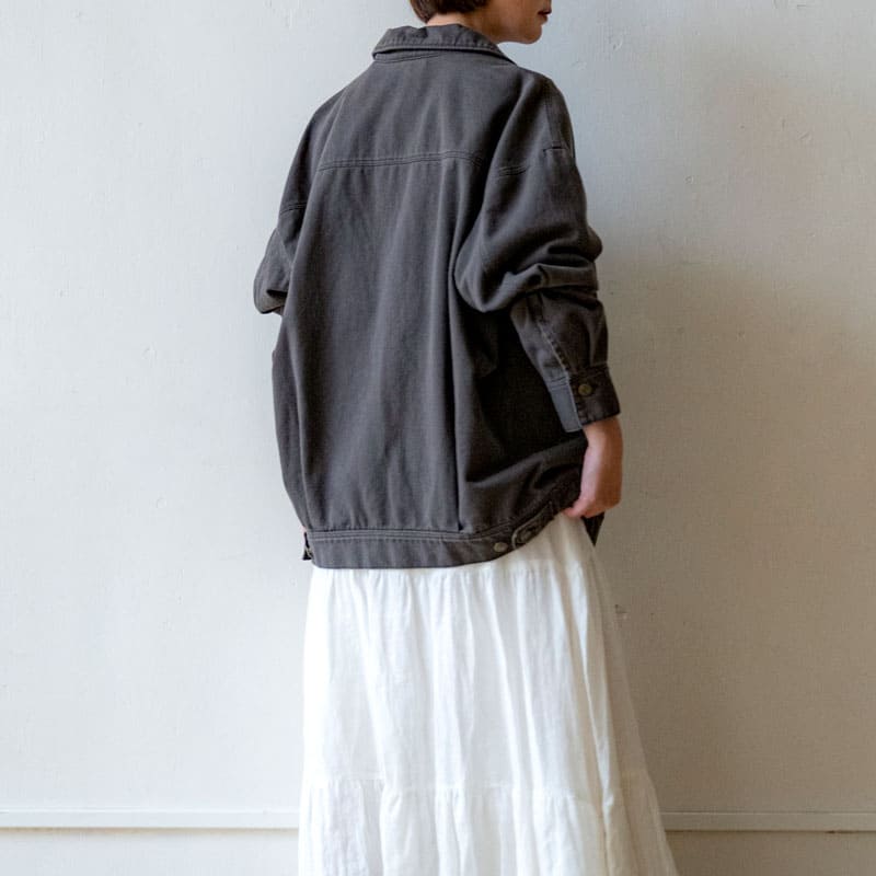 生地の森の夏におすすめのコットン ヘリンボンヴィンテージ カツラギヴィンテージ