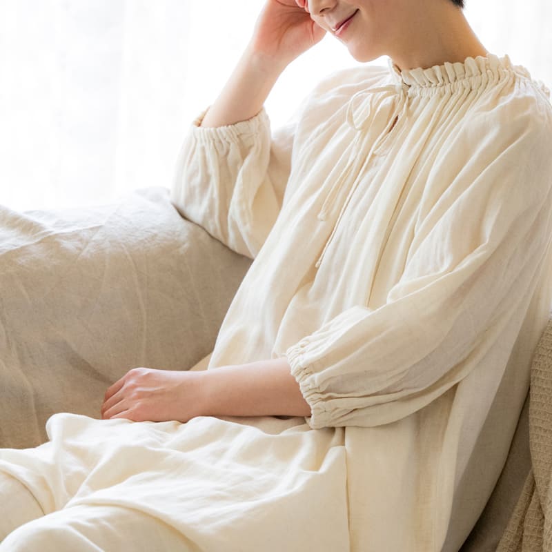 生地の森の夏におすすめのコットンガーゼ コットンリネンさらふわダブルガーゼ