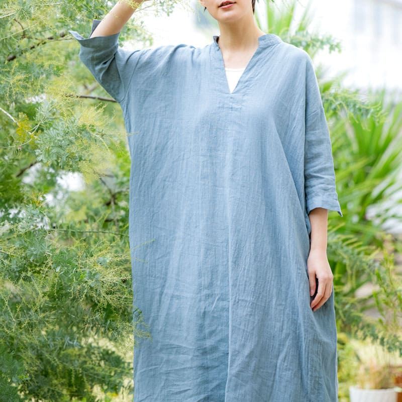 生地の森の夏のおすすめリネン生地 洗いこまれたベルギーリネンローン60番手