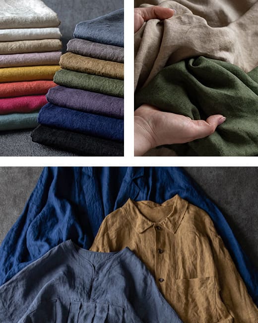 IN50301 リネン・麻生地のおすすめランキング9位-ベルギーリネン40番手リュードバックハーフ