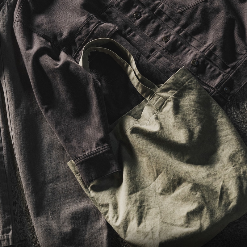 コットンキャンバス リュードバックハーフ