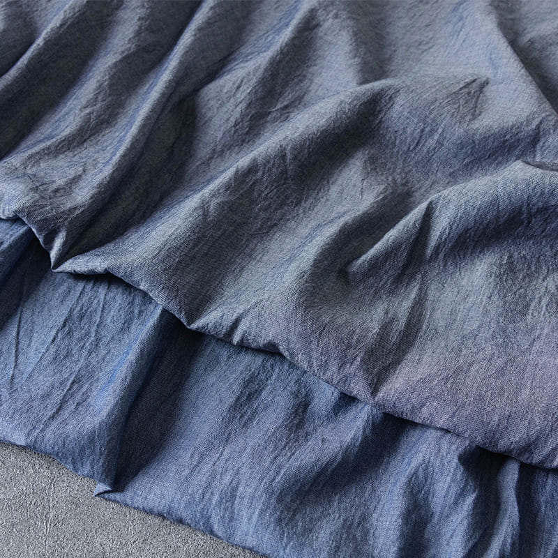 インディゴ シアー デニム 2.4oz コットン 生地の森