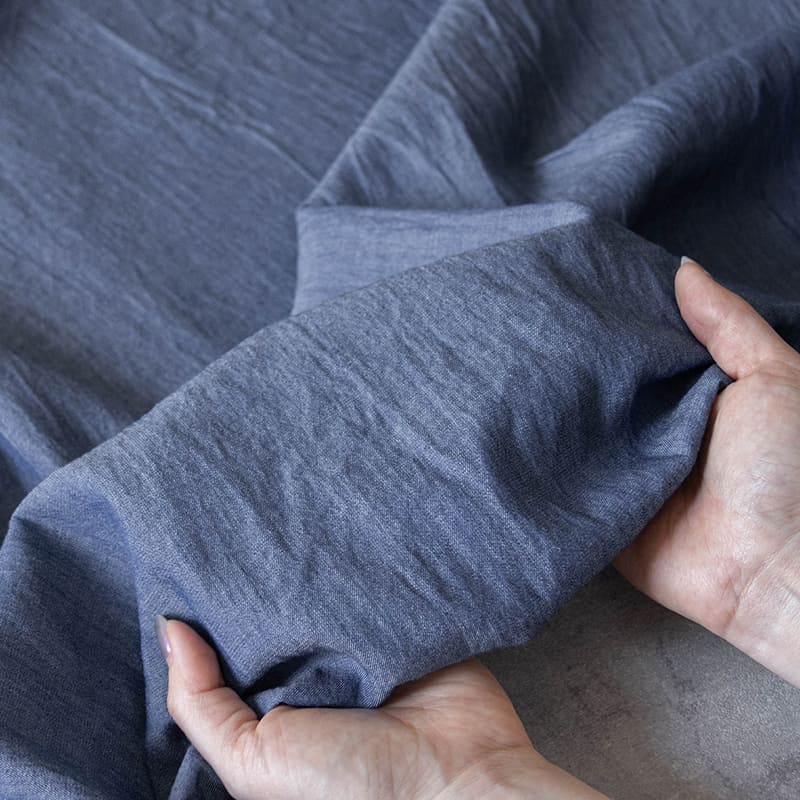 インディゴ シアー デニム 2.4oz 生地の森