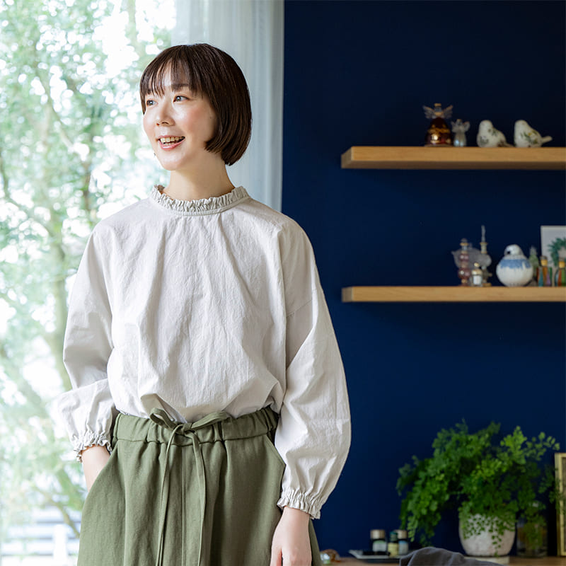 綿麻 ゆる ダンプ コットンリネン生地 生地の森