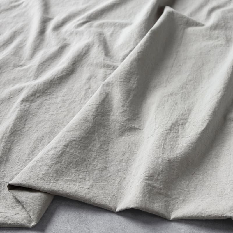 綿麻 ヘビーポプリン ダメージダイド 限定色 ライトグレー