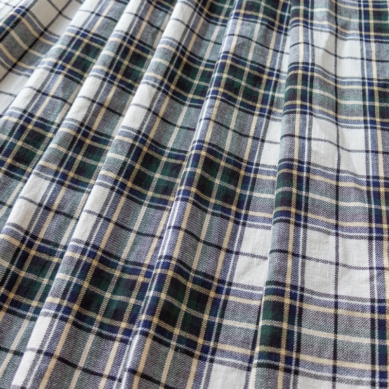 先染め コットン タータンチェック 生地の森