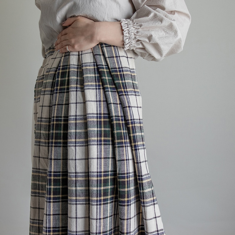 先染め コットン タータンチェック 生地の森