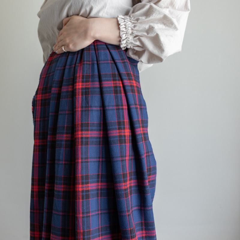 先染め コットン タータンチェック 生地の森