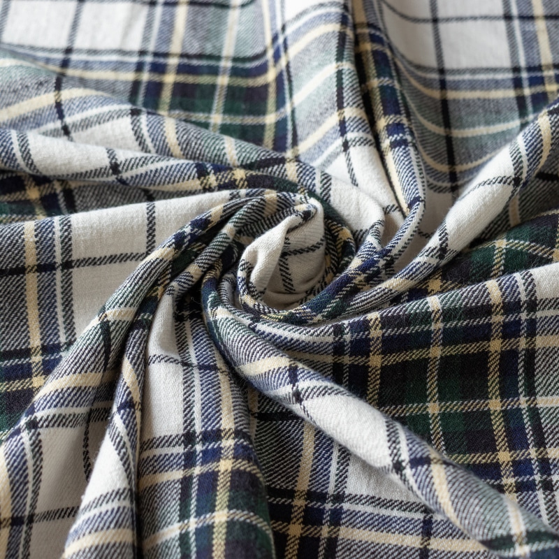 先染め コットン タータンチェック 生地の森