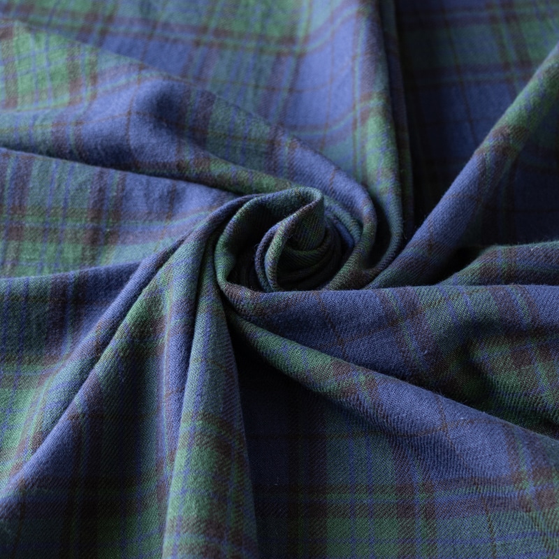 先染め コットン タータンチェック 生地の森