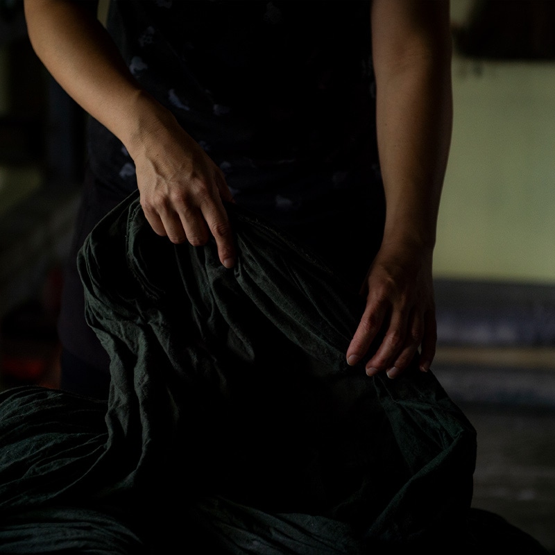 ベルギーリネン ブロークンツイル 25番手