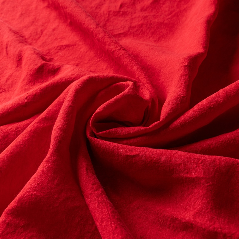 【20周年限定モデル】無地染めフレンチリネン「リノクルール(Lino Couleur)」ルジュレ リネン生地 生地の森