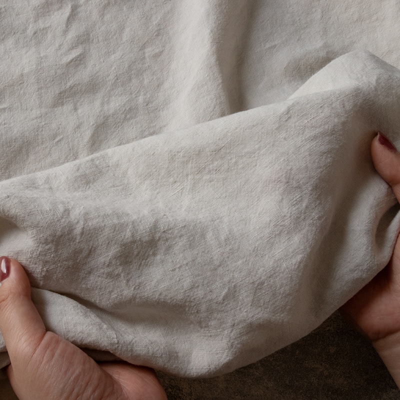 【20周年限定モデル】無地染めフレンチリネン「リノクルール(Lino Couleur)」シャルム リネン生地 生地の森