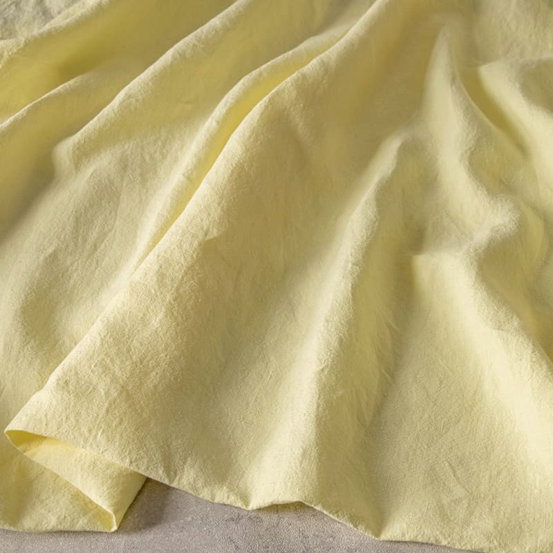 リノクルール ミモザ リネン生地 生地の森