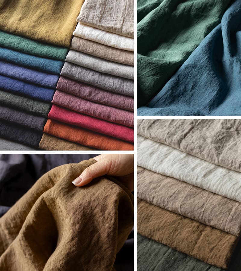 ワイド幅ベルギーリネン40番手 20周年 福袋 生地の森