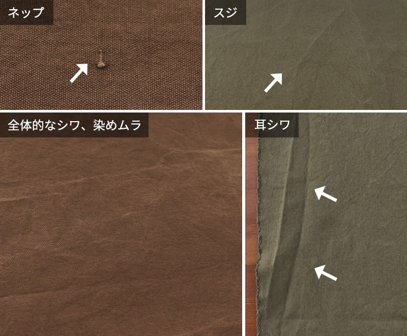 コットンキャンバス リュードバックハーフ