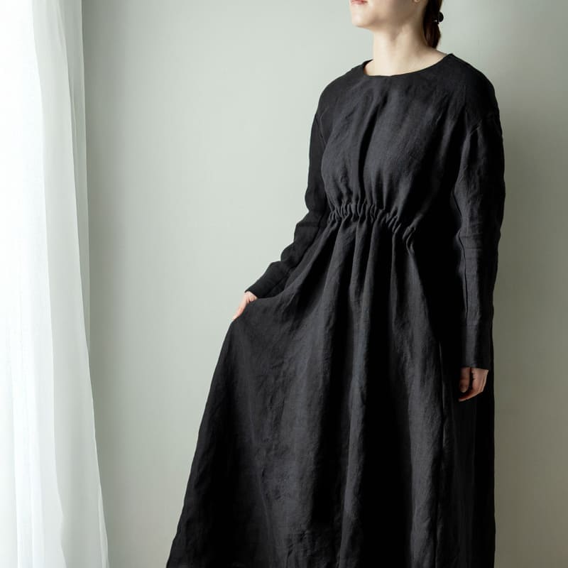 洗いこまれた綾織りベルギーリネン40番手