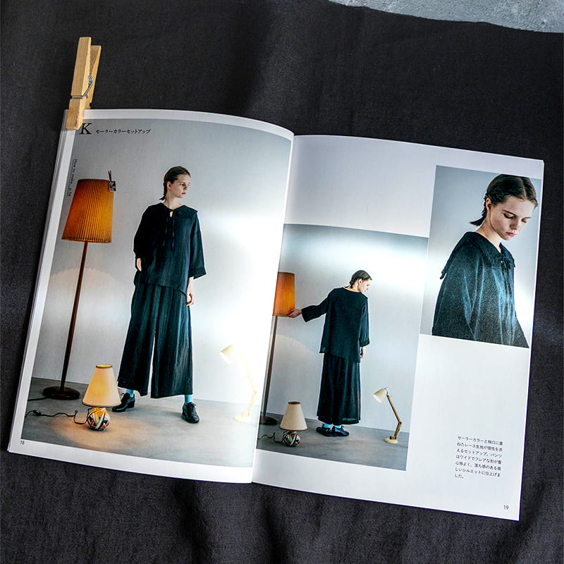 日常に明かりを灯す服 リネンとコットンの心地よいワードローブに掲載されました 生地の森