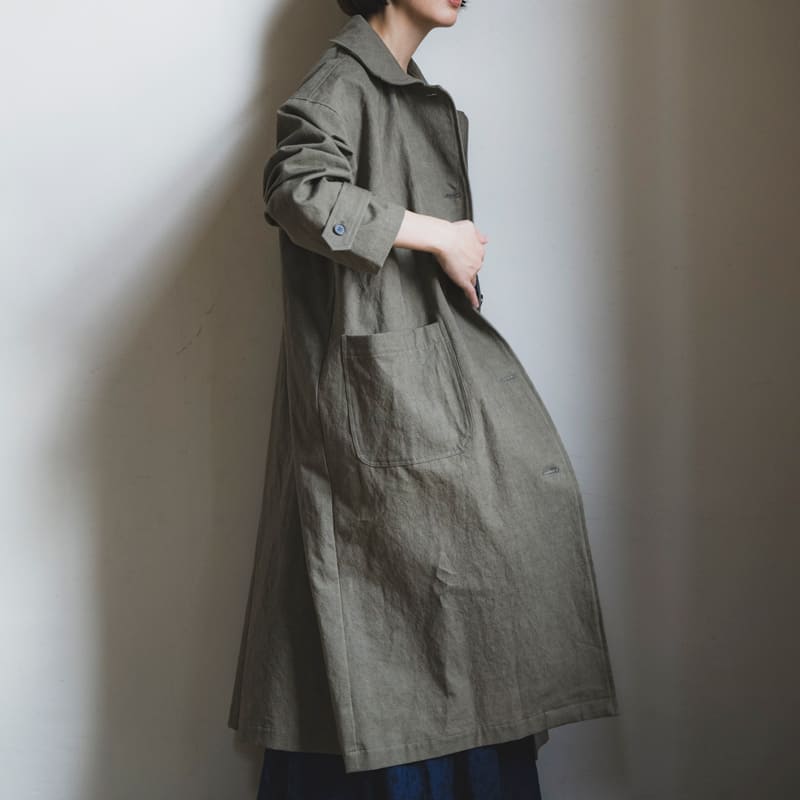 綿麻キャンバスダメージダイド