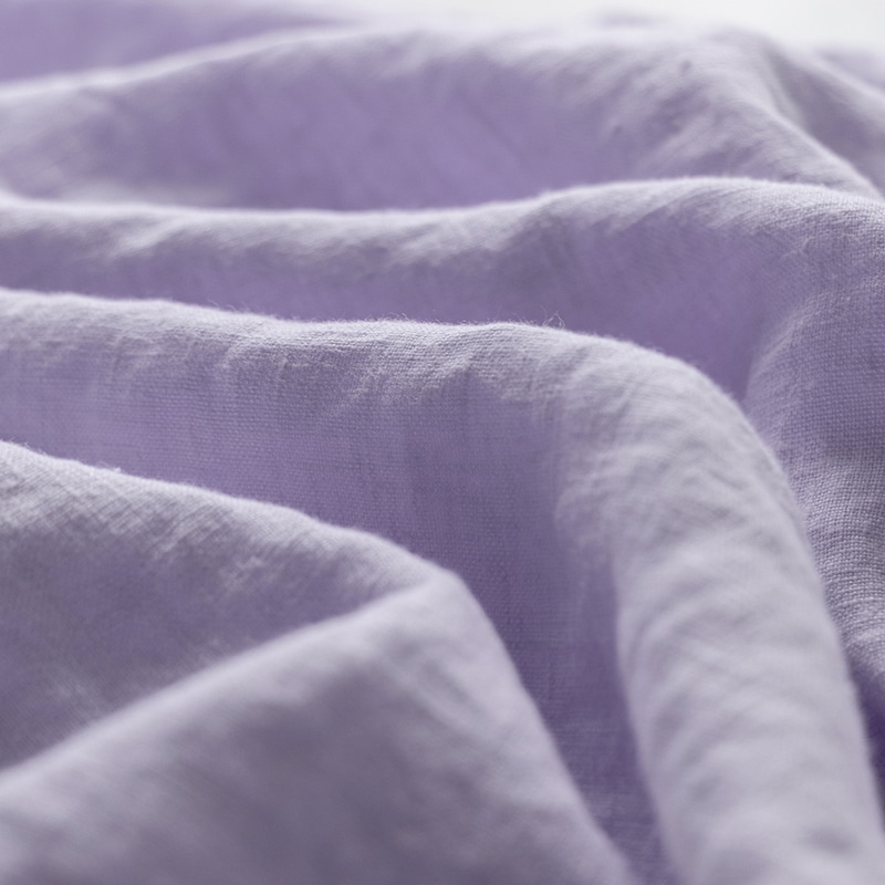 【20周年限定モデル】無地染めフレンチリネン(両面ピーチ仕上げ)「リノクルール(Lino Couleur)」リラの取り扱いについて