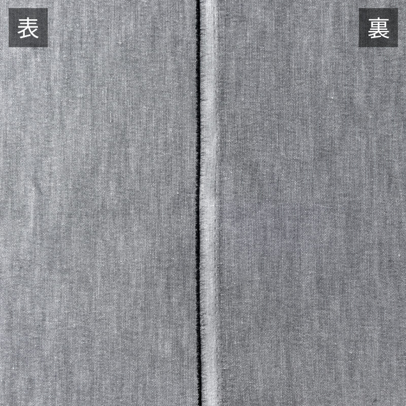 コットンレーヨンストレッチシャンブレーの注意画像
