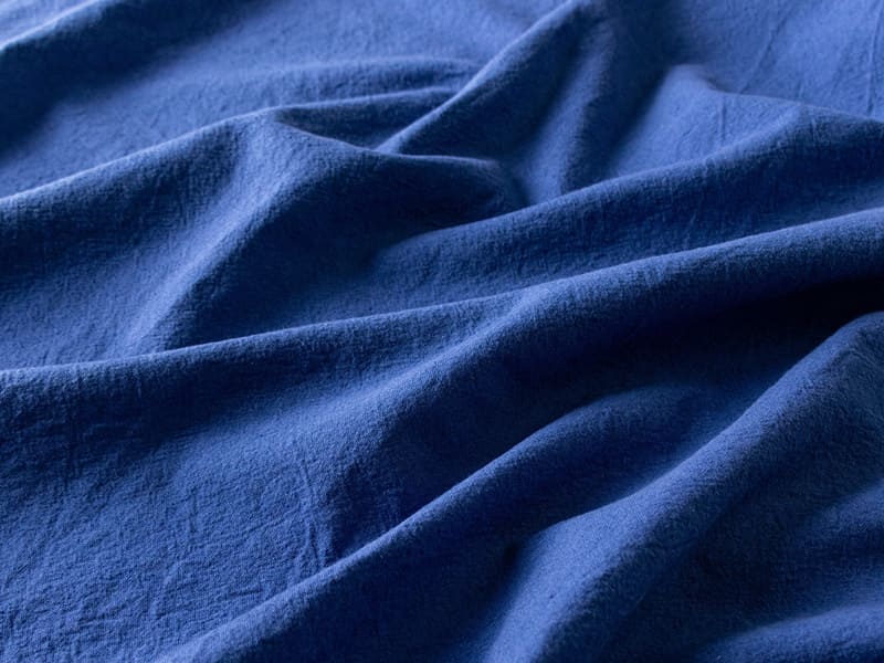 【限定色 お試し特別価格 数量限定】洗いこまれた綿麻キャンバス 限定色ブルー
