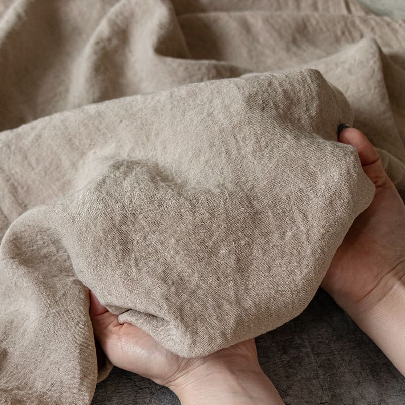 リノナチュレ 40番手・広幅140cm リネン生地 カット品 送料無料 お試し特価 広幅 生地の森