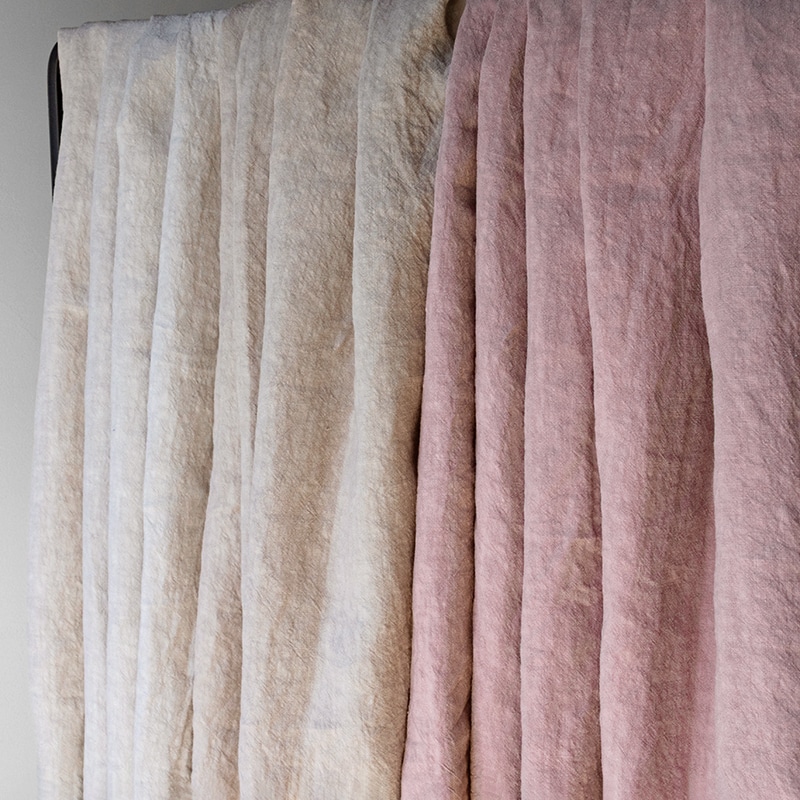 リノ・グランジェ40番手 広幅リネンダメージダイド