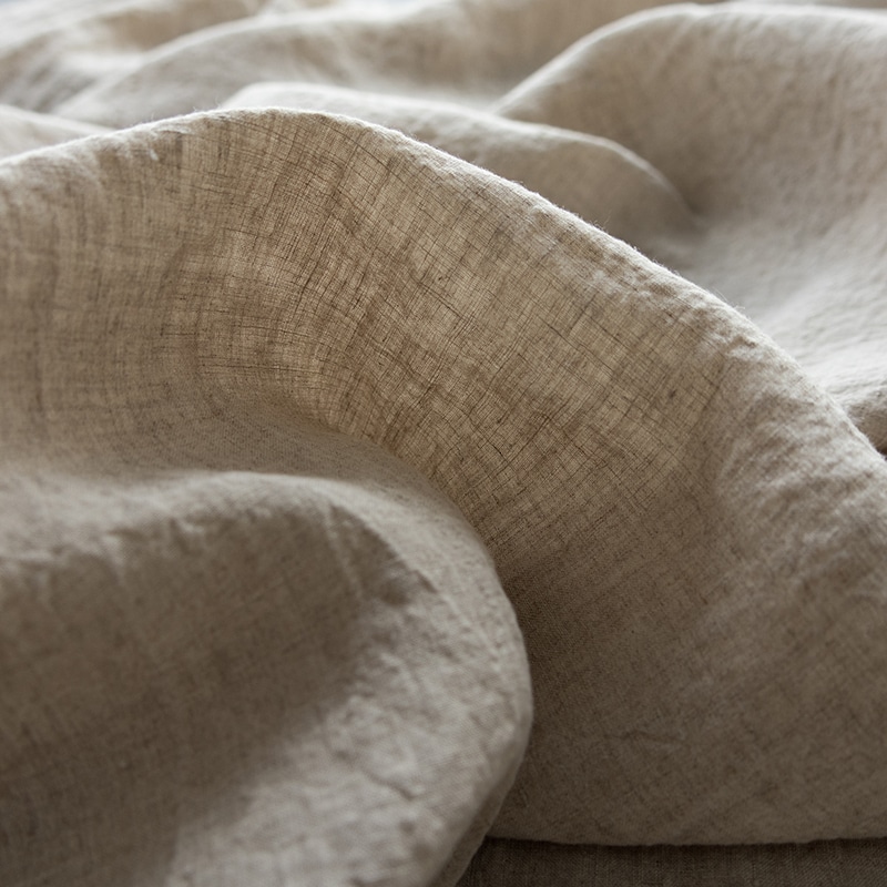 リノプルミエ 80番手 広幅 リネン 生地