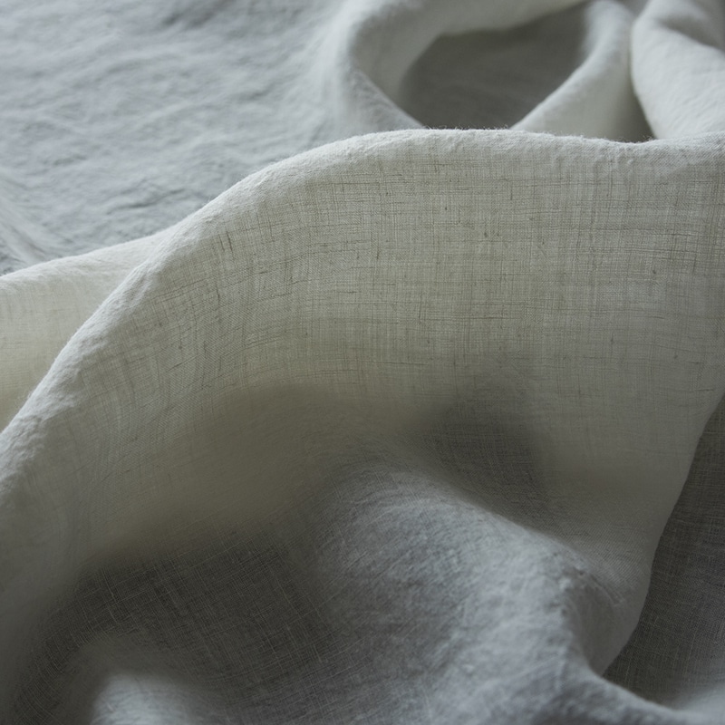 リノプルミエ 80番手 広幅 リネン 生地