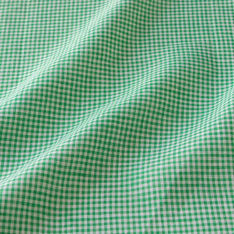 先染め リネン ギンガムチェック リネン生地 チェック柄 生地の森