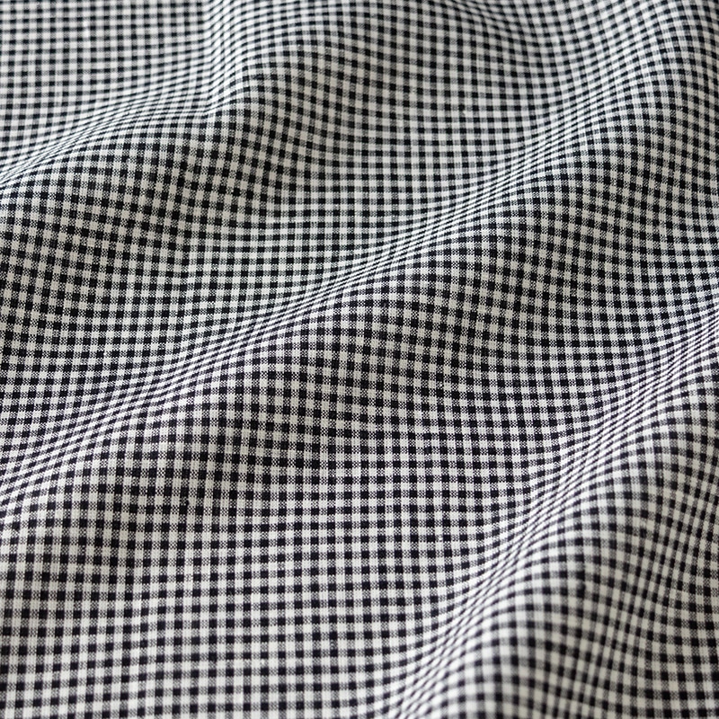 先染め リネン ギンガムチェック リネン生地 チェック柄 生地の森