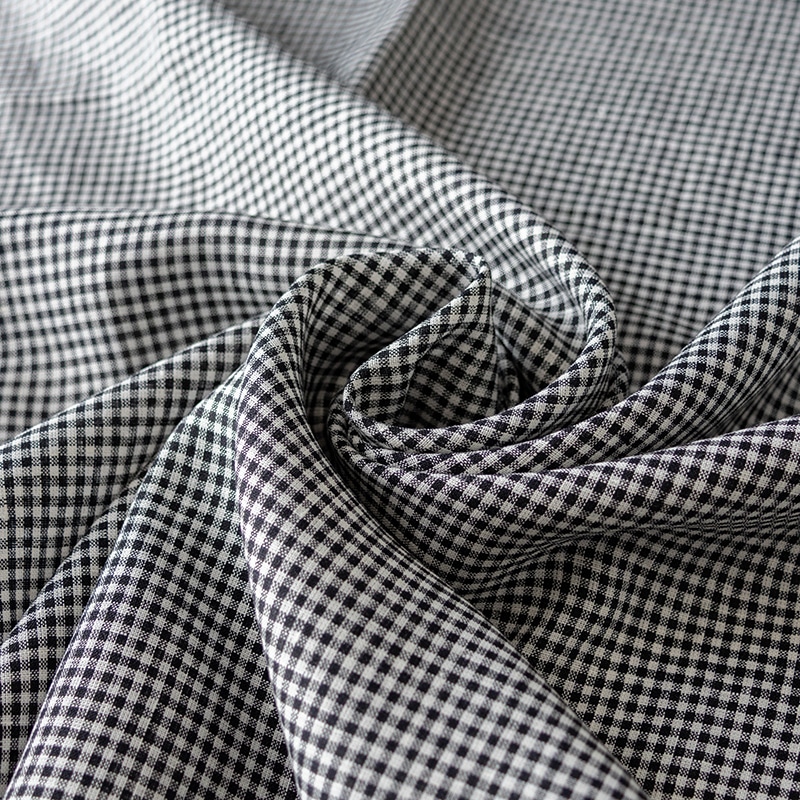 先染め リネン ギンガムチェック リネン生地 チェック柄 生地の森