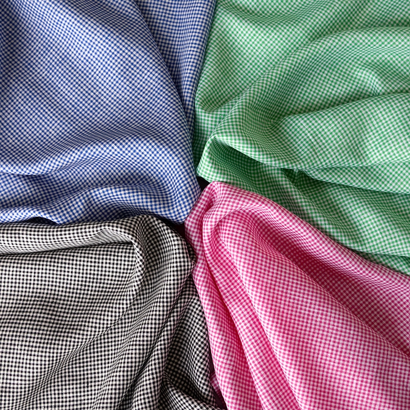 先染め リネン ギンガムチェック リネン生地 チェック柄 生地の森