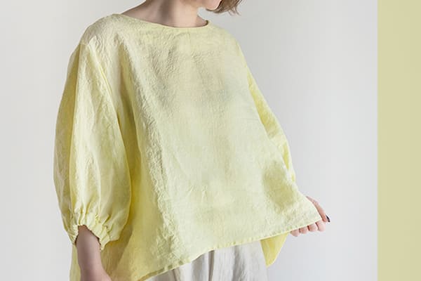【20周年限定モデル】無地染めフレンチリネン「リノクルール(Lino Couleur)」ルミナス