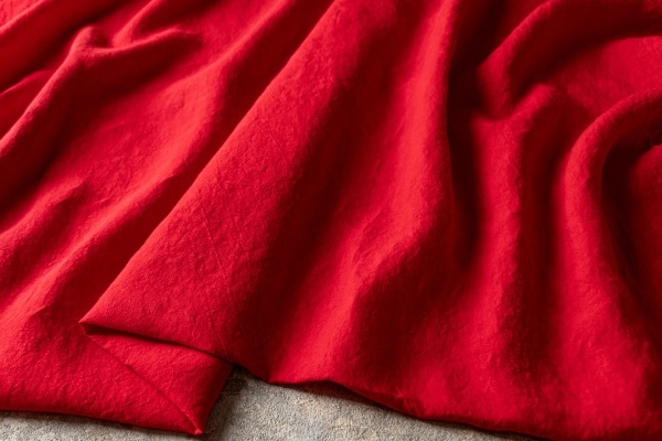 【20周年限定モデル】無地染めフレンチリネン「リノクルール（Lino Couleur）」ルジュレ