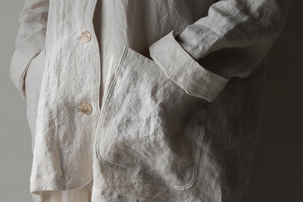 【20周年限定モデル】無地染めフレンチリネン「リノクルール（Lino Couleur）」シャルム リネン生地