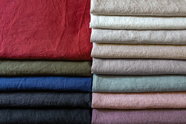 生地の森 リノ・グランジェ40番手 広幅リネンダメージダイド