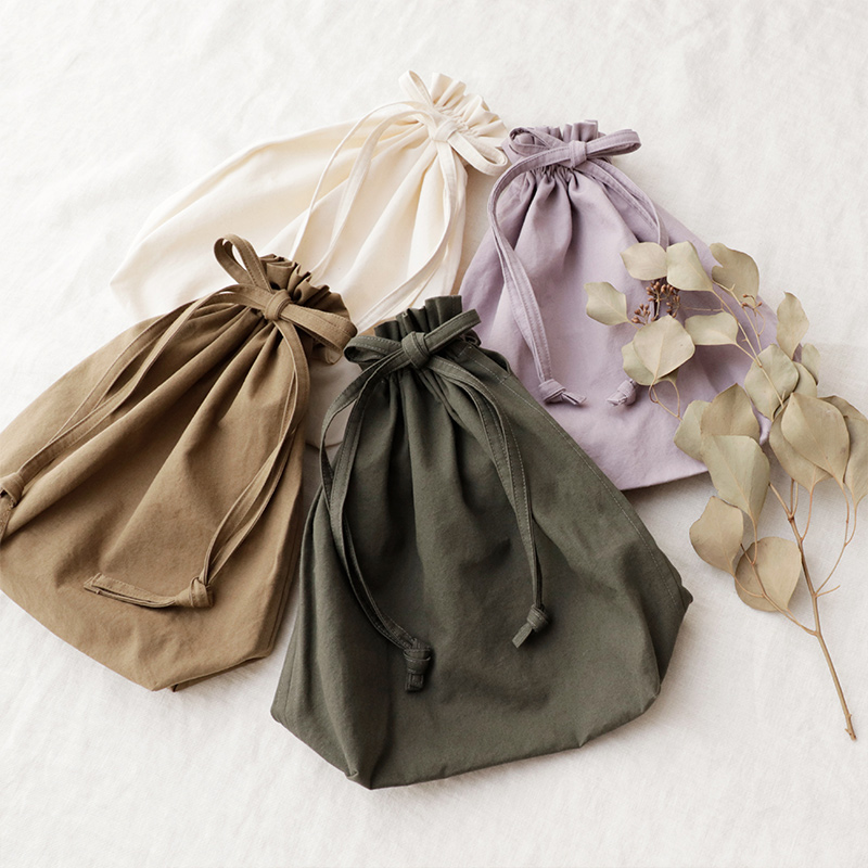 巾着袋（drawstring bag ）のサイズについて – リネン生地の通販 生地の森ブログ