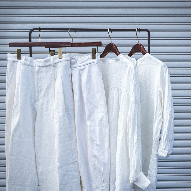 白パンツ＆スカートを作りたい！透けない白生地ってあるの？
