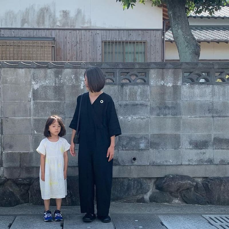 生地の森 リネン生地 黒